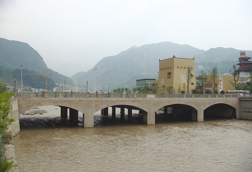 汶川縣水磨佛山橋